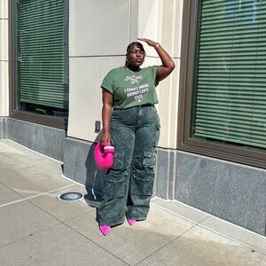 Fashionnova Lily High Rise Cargo Pants